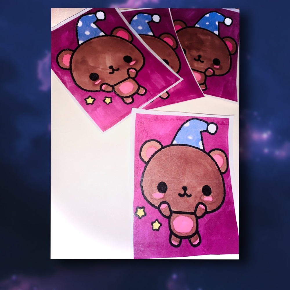 ππ Dreamy Bear Sticker π§Έπ«